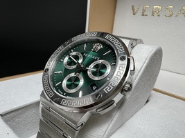 Versace Greca Logo Chrono 43mm VEZ900121 - $499.00