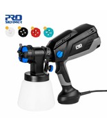 Electric Spray 600W Gun 4 Nozzle Sizes 1000ml HVLP Household Paint Spray... - $2,376.61 MXN