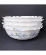 Arcopal France Revelation Floral Pattern 6.25&quot; Opal Soup Cereal Bowl Set... - £22.75 GBP