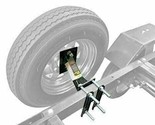 Spare Tire Wheel Mount Trailer Bracket Carrier Boat Utility Enclosed Pow... - $29.50