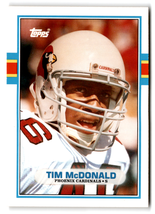 1989 Topps Traded #21T Tim McDonald NM Near Mint RC Rookie Cardinals ID:73682 - £1.39 GBP