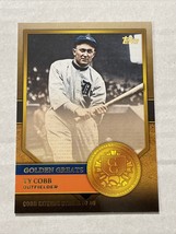 2012 Topps Golden Greats #GG-19 Ty Cobb Detroit Tigers - $1.95