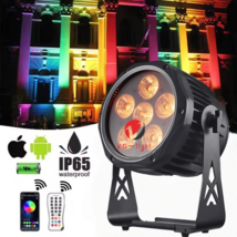 IP65 Waterproof Led Par Light 6x18W RGBWA UV 6in1 LED Uplights Stage Lig... - $182.62