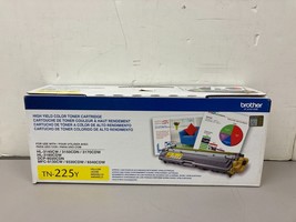 Genuine SEALED OEM Brother TN-2225Y High Yield Yellow Toner - $57.96