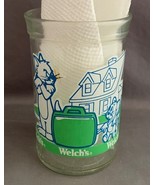 Vintage Tom and Jerry the Movie Glass 4&quot; Welch&#39;s Jelly 1993 Turner Enter... - €3,41 EUR