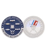 USCG Boat Force Cutter Silver Challenge Coin - $25.64 CAD