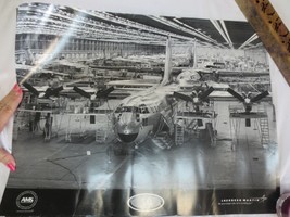 C-130 Hercules First Flight 50th Anniversary Lockheed  photo print USAFBuilding - £11.72 GBP