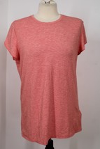 Patagonia L Orange Glorya Short Flutter Sleeve Active Tee T-Shirt Top 54716 - £20.92 GBP