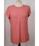 Patagonia L Orange Glorya Short Flutter Sleeve Active Tee T-Shirt Top 54716 - $26.60