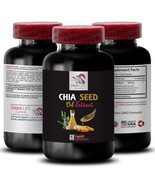 Natural Vitality - CHIA SEED OIL EXTRACT - Heart Support 1 Bottle 60 Cap... - $26.18 CAD