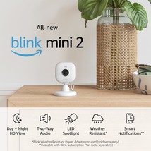 All new Mini 2 Plug in smart security camera HD night view in color buil... - £54.67 GBP
