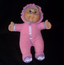12" 2011 Cabbage Patch Kids Baby Pink Purple Soft Stuffed Animal Plush Toy Doll - $16.36