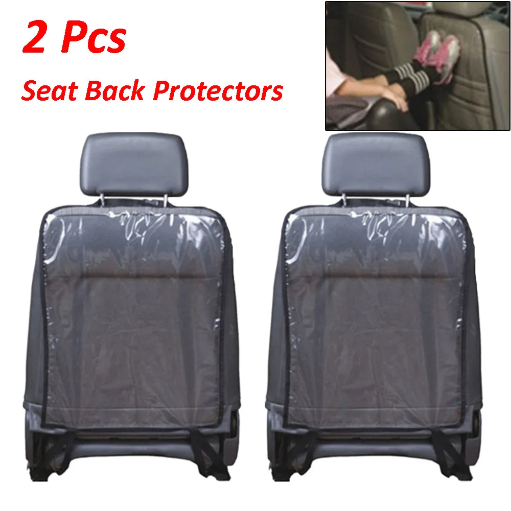 2Pcs Car Rear Seat Cover Car Seat Back Protector For Baby Kids Children ... - $14.39+
