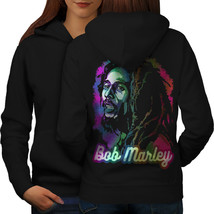 Bob Marley Freedom Sweatshirt Hoody Rastafari Women Hoodie Back - $21.99