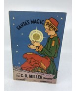 Vintage Santas Magic Penny Christmas Story Book 1930 Goldsmith Publishin... - £19.46 GBP