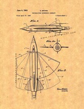 Variable-wing Supersonic Aircraft Patent Print - £6.37 GBP+