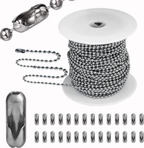 YZDTECH Ball Bead Chain 55ft Stainless Steel Chain Ball Chain Necklace B... - $442.88 MXN
