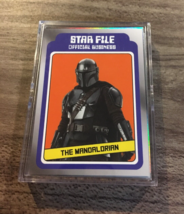 2022 TOPPS NY COMIC CON EXCLUSIVE STAR WARS Starfile Card Set NYCC Foil - £39.47 GBP