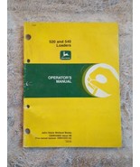 John Deere 520 and 540 Loaders Operator&#39;s Manual OMW43443 Issue H8 SC Vtg - $274.73 MXN