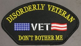 Disorderly Veteran  Don&#39;t Bother Me hat patch - $92.81 MXN