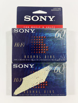 Sony HF Type Normal Bias Recording blank Audio Cassette Tapes 60 Minutes... - €6,01 EUR