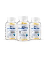 3 Pack Raw Probiotics 100 Billion CFU Potency Digestive Immune Health 36... - $71.10 CAD