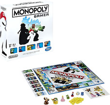 Monopoly Nintendo Gamer Strategy Board Game 2-4 Players - £62.32 GBP