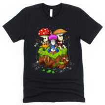 Hippie Mushrooms Fishing T-Shirt - £22.43 GBP