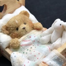 1992 Cherished Teddies Baby Cradled With Love Figurine 911356 - £4.60 GBP