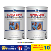 2 Tin New Alpha Lipid Lifeline Colostrum Milk Powdered Drink 450g LIVRAISON... - £117.78 GBP