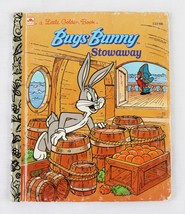 VINTAGE 1991 Bugs Bunny Stowaway Golden Book Yosemite Sam - £11.64 GBP