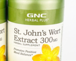 GNC Herbal Plus St Johns Wort Extract 300mg Supplement 300ct BB06/25 - $23.17