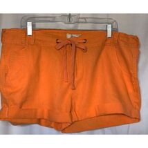 Route 66 Size 16 Women Short Linen Drawstring Lightweight Pockets - $272.41 MXN