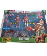 Target Exclusive FORTNITE Gingerbread Set 14 Pieces Ginger Gunner Merry ... - £32.42 GBP
