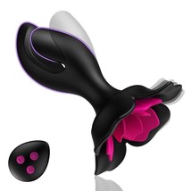 Anal Plug Vibrator Sex Toys - Expanding Vibrating Butt Plug With 10 Vibration Mo - £34.64 GBP