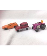 VINTAGE MATCHBOX LESNEY VEHICLES LOT OF 3 Car Tractor All Terrain 21693 - £19.89 GBP