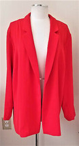 Women&#39;s Red Blazer Catherine Malandrino Sz.2X - $49.97