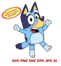 BLUEY Instant Download-Cricut/Silhouette/Canvas/Laser Engraving-Svg Png ... - $2.85
