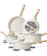 12 Pcs Pots and Pans Set, Nonstick Cookware Sets White Granite Induction... - €74,04 EUR 12 Pcs Pots and Pans Set, Nonstick Cookware Sets White Granite Induction... - €74,04 EUR