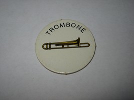1983 Scavenger Hunt Board Game Piece: Trombone Circle Tab - $1.00