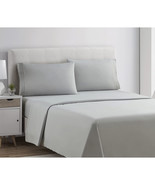  Basic Bed Sheets Set   Full Queen King Size 4 Pc Gray Deep Pocket Bedsh... - $21.75+
