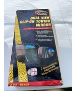 Cipa 11953 dual view clip on towing mirror (Black) Adjustable New In Box - $11.26