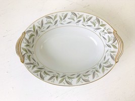 Noritake Carole oval serving bowl, vintage fine china - $22.50