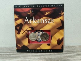 State Quarters Coins of America U.S. Minted Quarter Dollar #25 Arkansas - £7.69 GBP