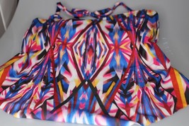 New Becca by Rebecca Virtue Multi-Color Halter Tankini Top only Size M - £15.53 GBP