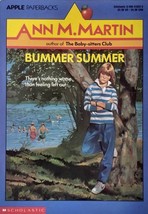 Bummer Summer by Ann M. Martin / 1983 Scholastic Paperback - £0.89 GBP