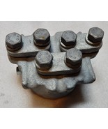 2-1/2&quot; Pipe 3 Wire Sidewalk Guy Clamp End Fitting 600-300184 DG5D1 NOS 293P - £52.29 GBP