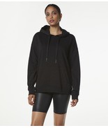 Marc NY Performance Womens Speckle Hoodie Sweatshirts  in Black, Size L - £27.09 GBP