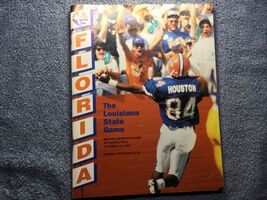 1992 FLORIDA vs LSU OFFICIAL PROGRAM - $34.63