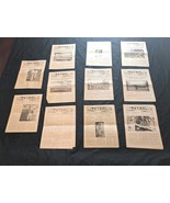 WWII Submarine Lot of 11 1938 Patrol Papers - $19.99